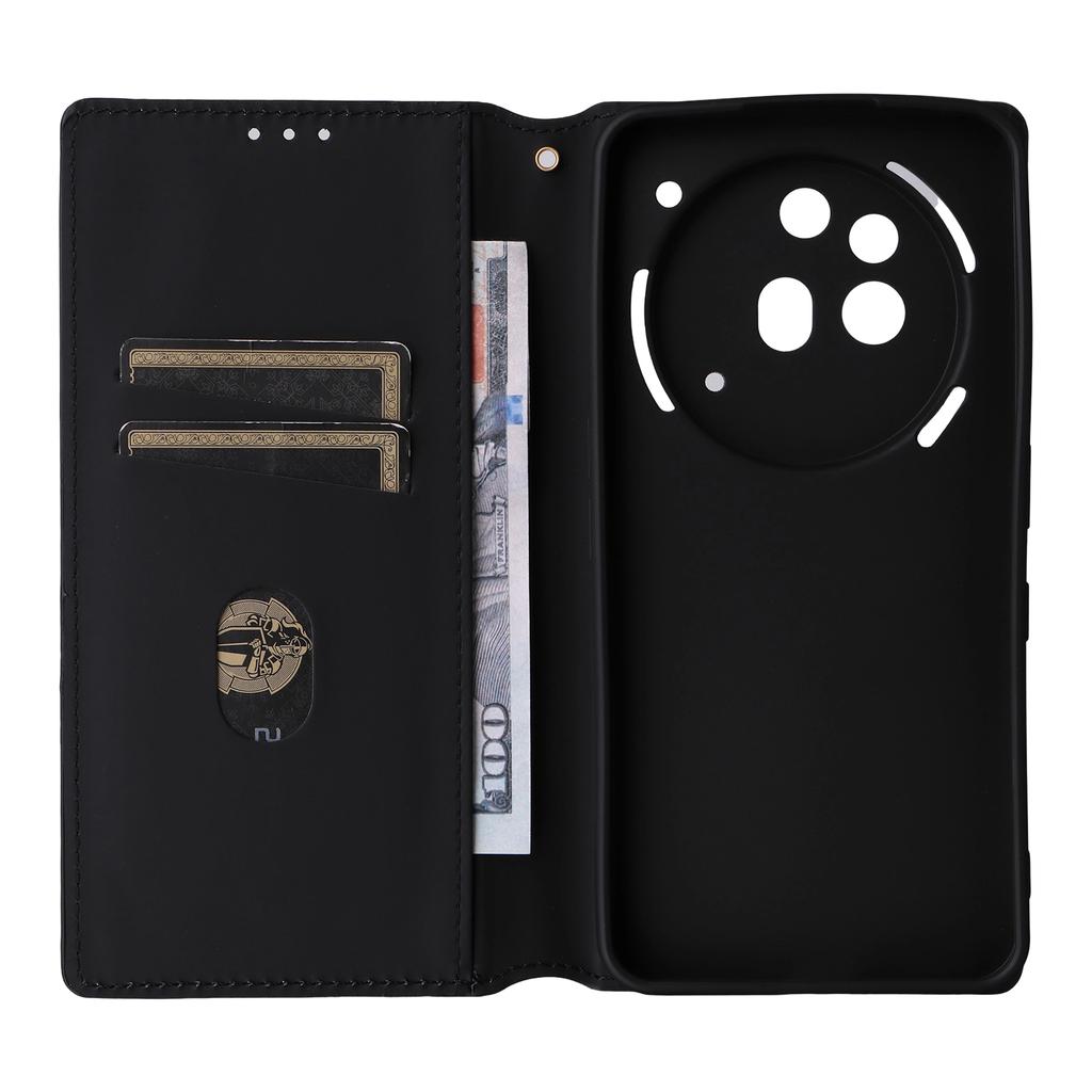 For Nothing Phone (3a) Pro Case Wallet Rhombus Imprinted Leather Phone Cover