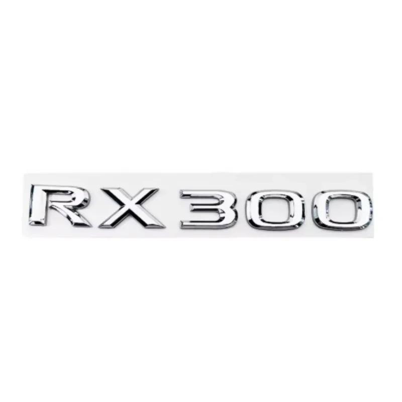 3D ABS Logo For Lexus GX470 LX570 LX600 RX350 RX300 Emblem Number Letters Sticker Car Trunk Badge Adhesive Decal Accessories AEO1