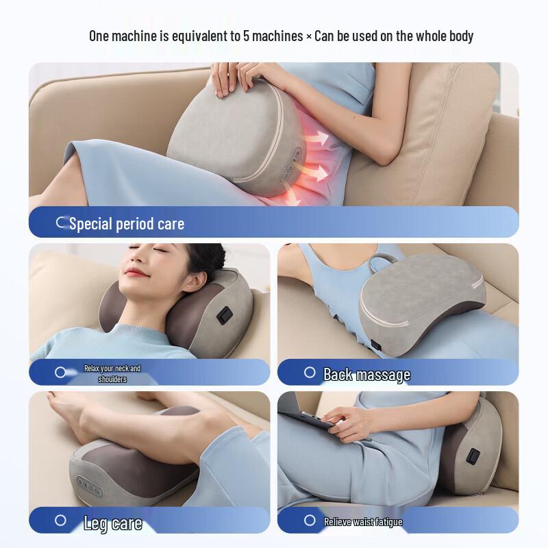 Haier Neck and Back Massager Pillow CN plug (adapter included)