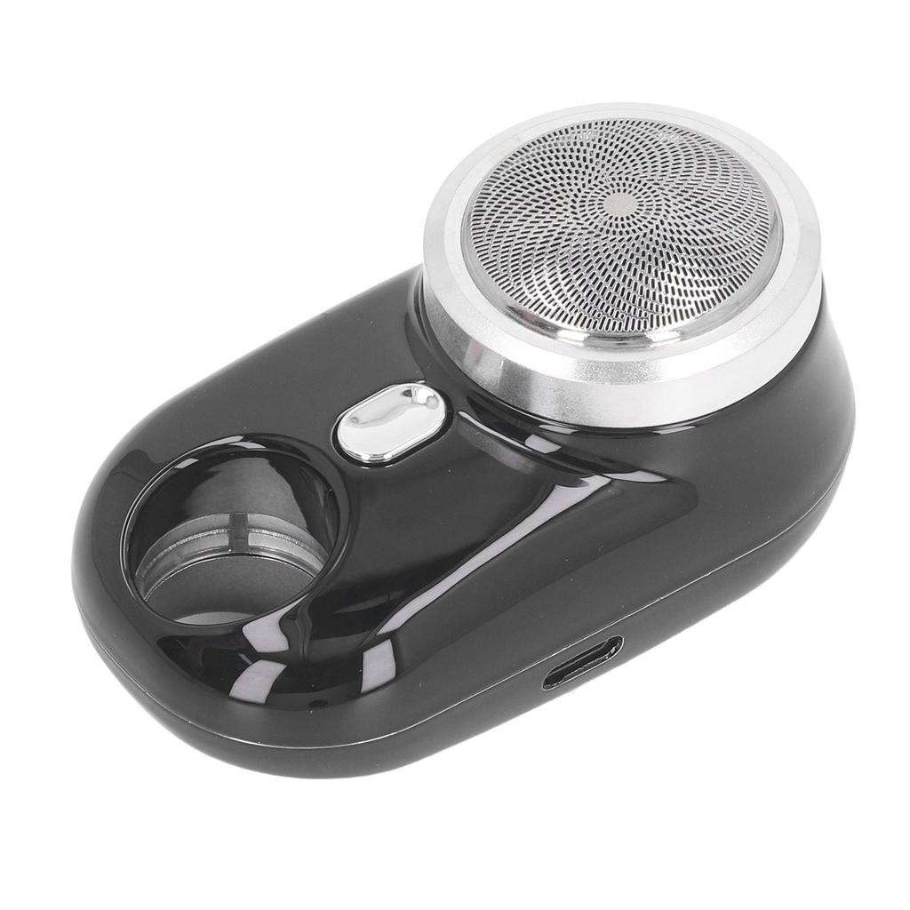 Elektrischer Mini-Bartschneider für Männer USB Wiederaufladbar Tragbar Reise-Taschen-Bartschneider für Gesicht Schnurrbart Stoppel