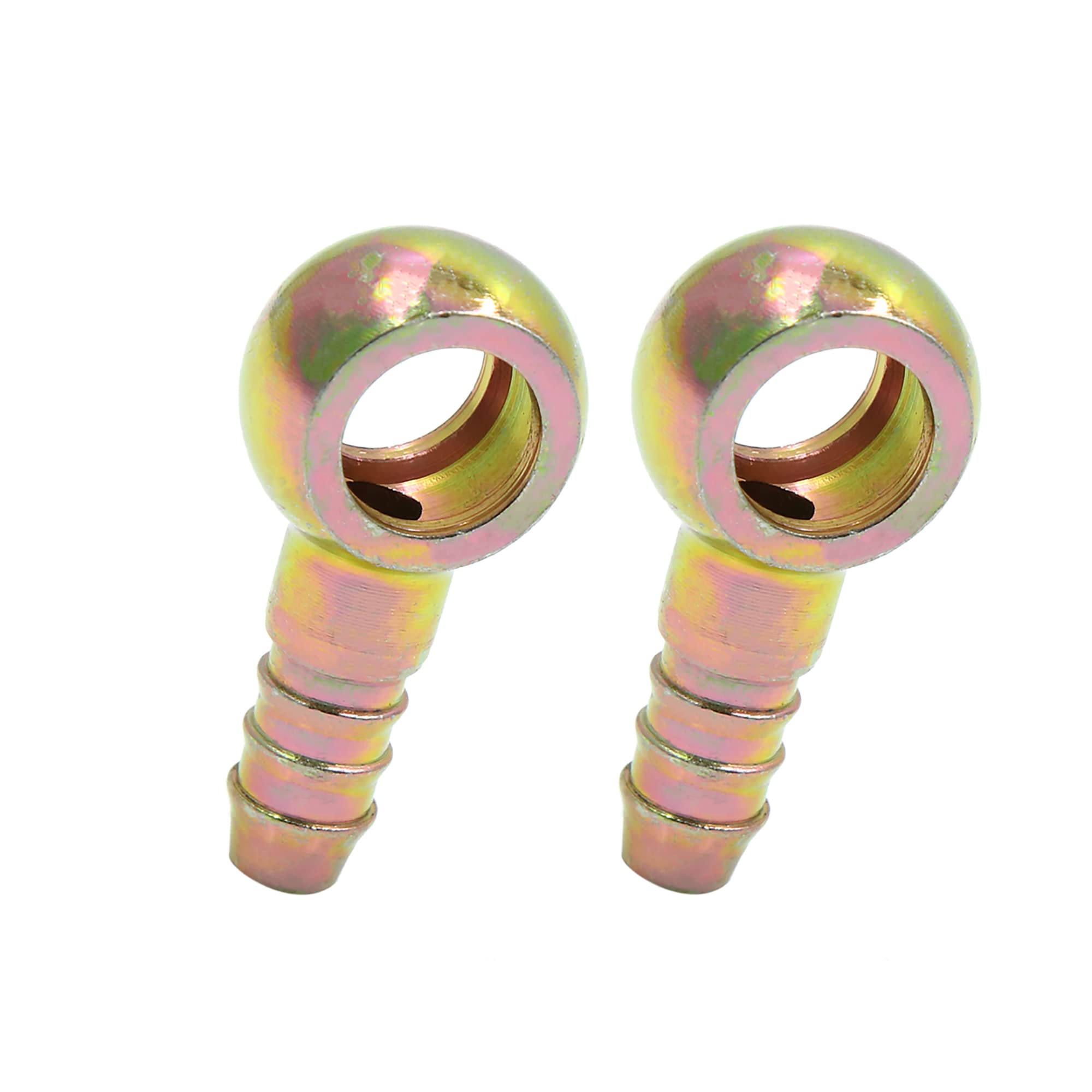 

ACROPIX 2 шт. Фитинг-банджо Адаптер топливной магистрали для мотоциклов Универсальный 8 мм Внутренний диаметр Штуцер для шланга 12 мм