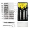 AAAF 1Set Eyeglasses Repair Kit 1000PCS Eyeglass Screws And 6 Pcs Screwdrivers For Eyeglasses
