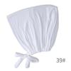 Premium Mercerized Cotton Adjustable Elastic Hair Cover Cap