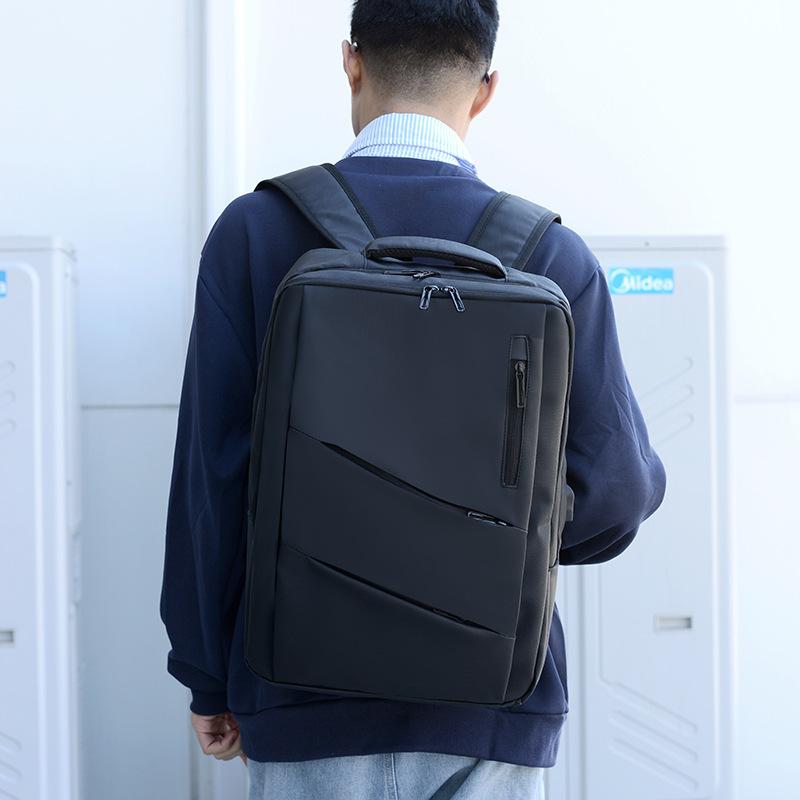 Men's Large-capacity Business Backpack, Water-proof Multi-functional Men's Backpack, Commuter Travel Computer Double Back