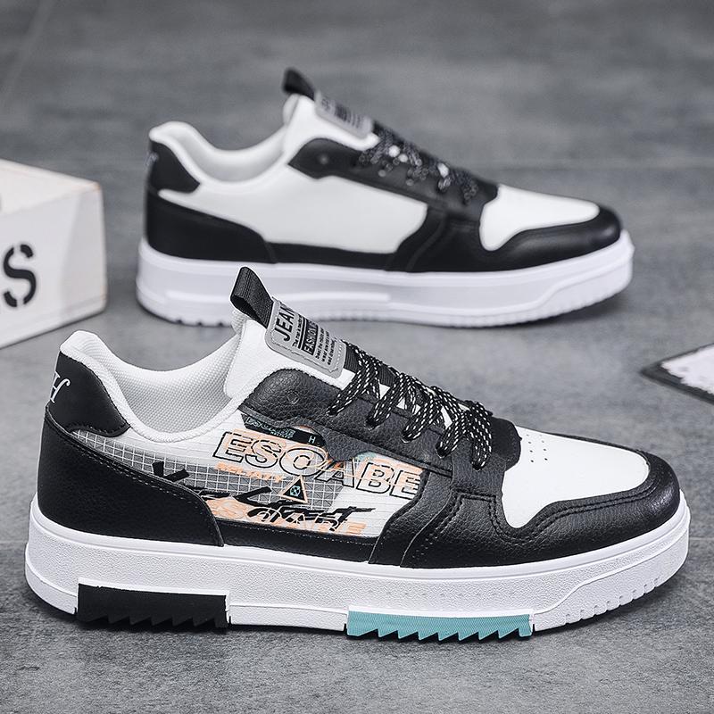 39-44 Pantofi de modă albi pentru bărbați Adidași Casual cu platformă de lux Designer Tênis Masculino Pantofi de exterior pentru studenți pentru băiat