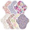 AENUANCE Cloth Pads, Absorbent for Menstrual Discharge, 7-Piece Set, Thick, 10cc Capacity, Small, Non-Waterproof, AESH-7P-V11