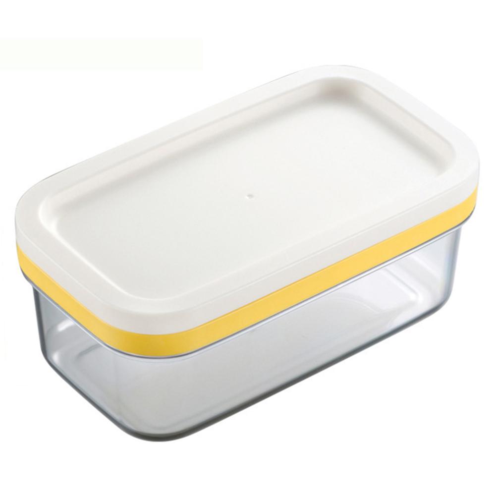 Chladnička Box na máslo s víkem Pouzdro na krájení Nůž Gadget Kuchyňské těsnění Skladování Nádobí na krájení másla Nádobka na sýr