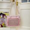 Itabag Kawaii Transparent JK Sac à Bandoulière Sac Bandoulière Cadeau Pour Amis Adolescent École