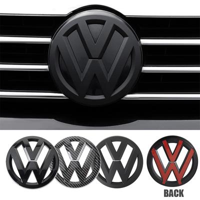 1/2PCS Cache Badge Calandre Avant Originale de Voiture Autocollant de Coffre pour Golf 4 5 6 7 8 MK6 7 MK7 Sportvan 8 MK8 VW Polo