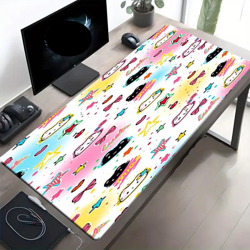 Crayon Shin Baskılı Mouse Pad, Kaymaz Masaüstü klavye Matı, PC Dizüstü Oyun Çalışma Günlük Kullanım için, Havalı Festival Sürpriz Hediye