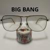 [USED] Rare Big Bang Vintage Eyeglass Frames In Gold and Silver