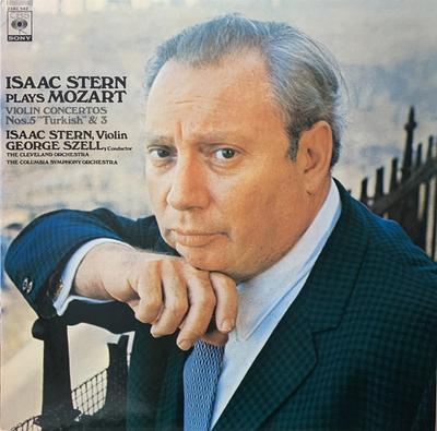 LP-Schallplatte ISAAC STERN, GEORGE SELL, DIRIGENT - Sel Stern Mozart "Türkischer" Nr. 3 23AC542 CBS/SONY 1978 Japan Obi Klassisch Gebraucht