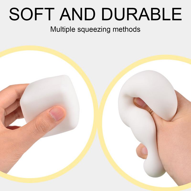 SquishyTofu Stress Balls Autism Sensory Toys Stress & Anxiety Relief Fidget Toys Dough Water Ball Gifts Bulk For Adults Kids