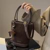 Bucket Bag Fashion Women'S Bag Versatile Fashion Messenger Bag Retro Shoulder Handbag Luggage