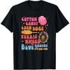 Cotton Candy Corn Dogs County Fair Ferris Wheel Blue Ribbons T-Shirt(1)