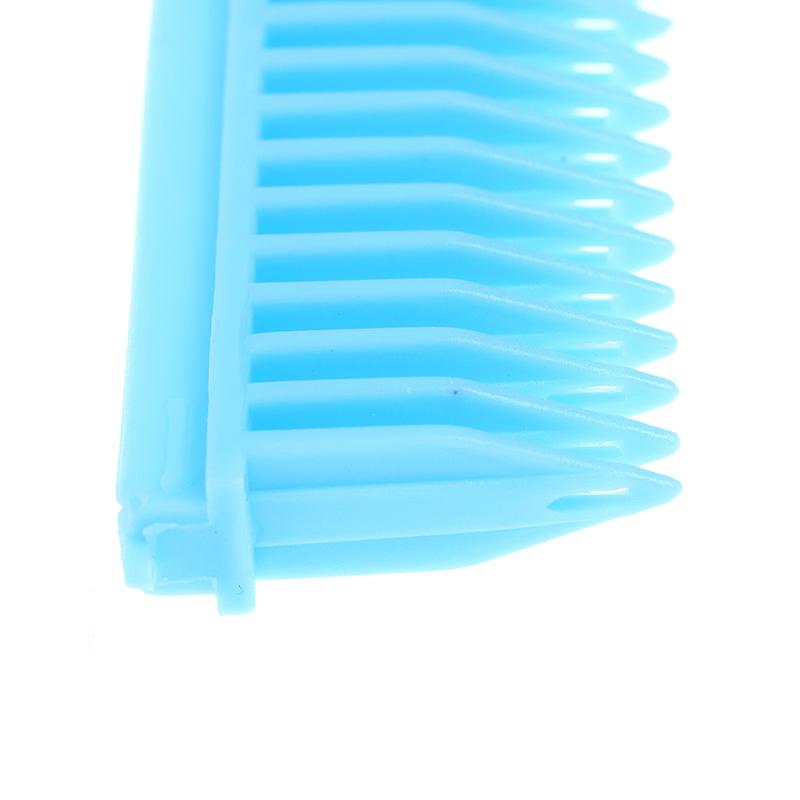 150 ml Mehrfarbige Plastik-Nachfüllflasche für Haarfarbe mit Applikatorkamm zum Dosieren für den Salon, Haarfärbung, Friseur, Styling-Tool