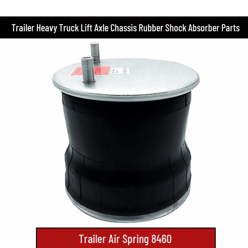 BPW Axle CIMC Trailer Heavy Truck Lift Axle Rubber Air Suspension Shock Absorber