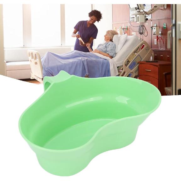 Vomit Basin Cup with Hanging Handle Design, Kidney Trays, Oral Care Brush Teeth Plastic Emesis Basins for Elderly Bedridden Patient, Bathroom