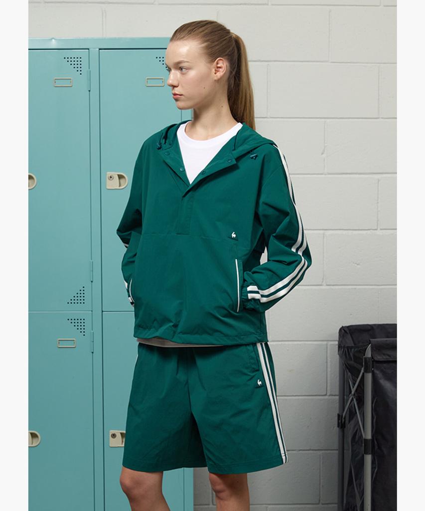 Lecoq Uni Sunday Anorak Single-Layer Jacket - Green (Qq323Ljk82)