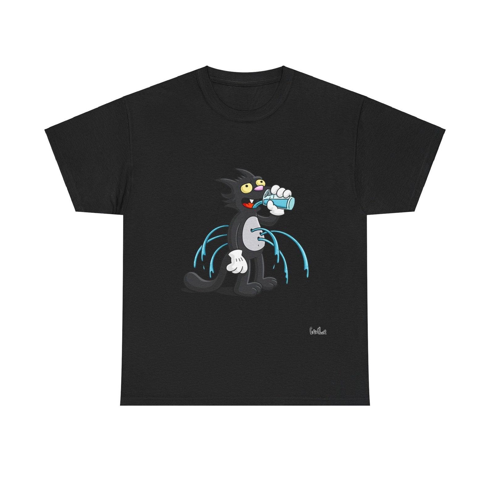 Bart cat Unisex Heavy Cotton Tee S
