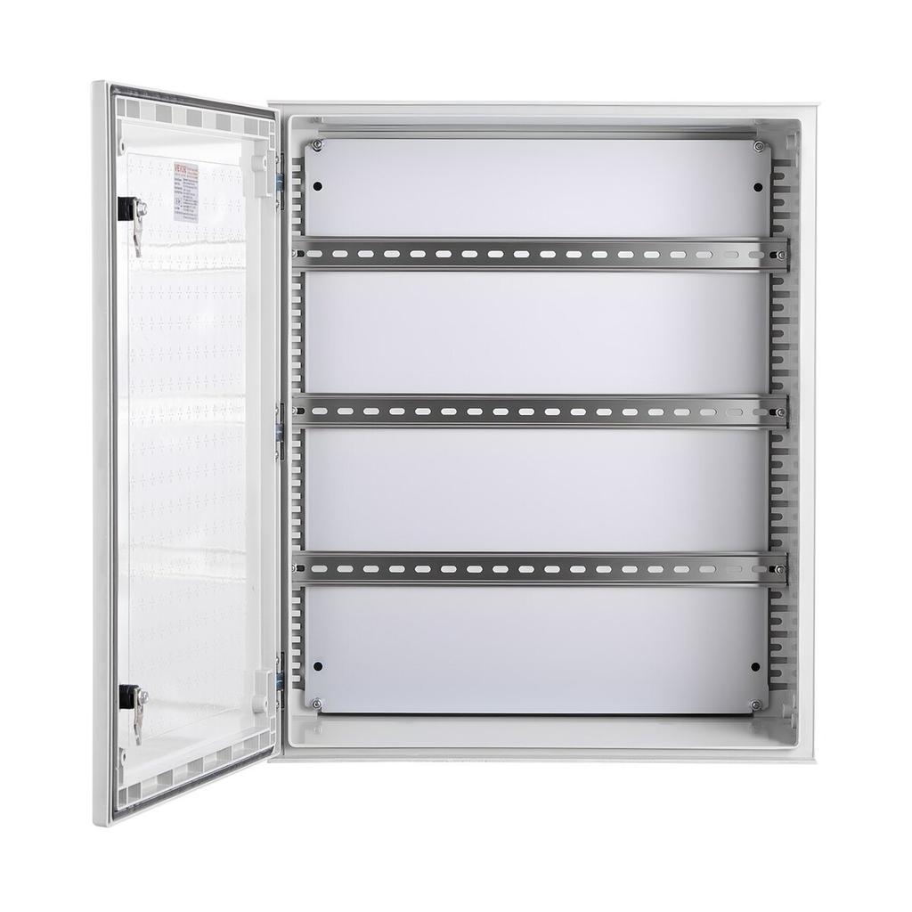 Fiberglass Enclosure Electrical Enclosure Box 19.7 x 15.7 x7.9" Wall Mount