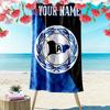 Custom Name DSC Arminia Bielefeld Print Beach Towel, Large Soft Quick Dry Towel for Beach Camping Swimming_xia