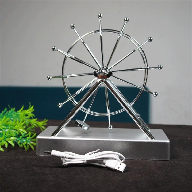 Electric Perpetuals Motion Machine Ferris Wheel Sciences Kinetics Artwork Ornament Home Decors Ferris Wheel Balance Toy