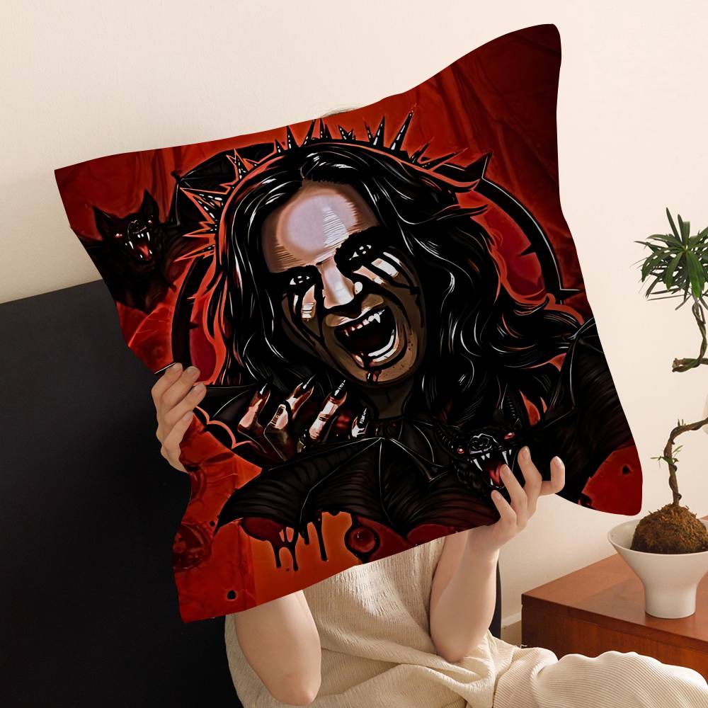 Heavy Metal Band Rock Ozzy Osbourne Band 45*45cm Cushion Cover Pillow Cover Decor Pillowcase Home Pillowcase For Couch Pillow