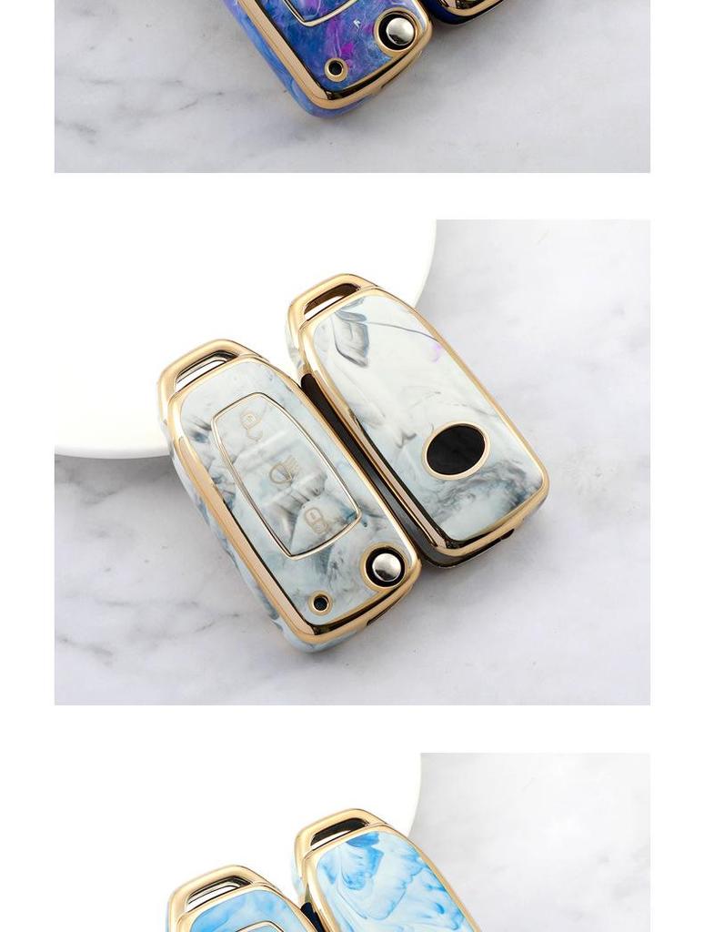 Tata Car Folding Key Case with Buckle - Cross-Border Bestseller In India