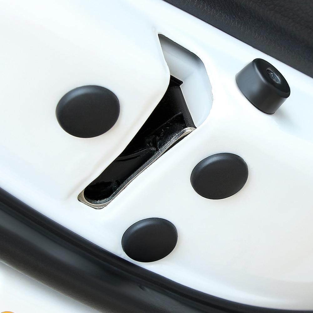 12PC Car Door Lock Screw Protector Cover for Ford Focus 2 Kia Rio Chevrolet Cruze Toyota Solaris Kia Ceed Lada Vesta Vw Polo