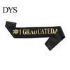 Graduation Ceremony Sash Class of 2026 Grad Honor I Adjustable Graduated Satin for Congrats Graduates Party Supplies Customizable Length