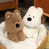 1Pc 25/35/45CM Cute Plush West Highland Dog Plush Toy White Terrier Dolls Stuffed Soft Dog Pillow Kawaii Toy for Birthday Xmas