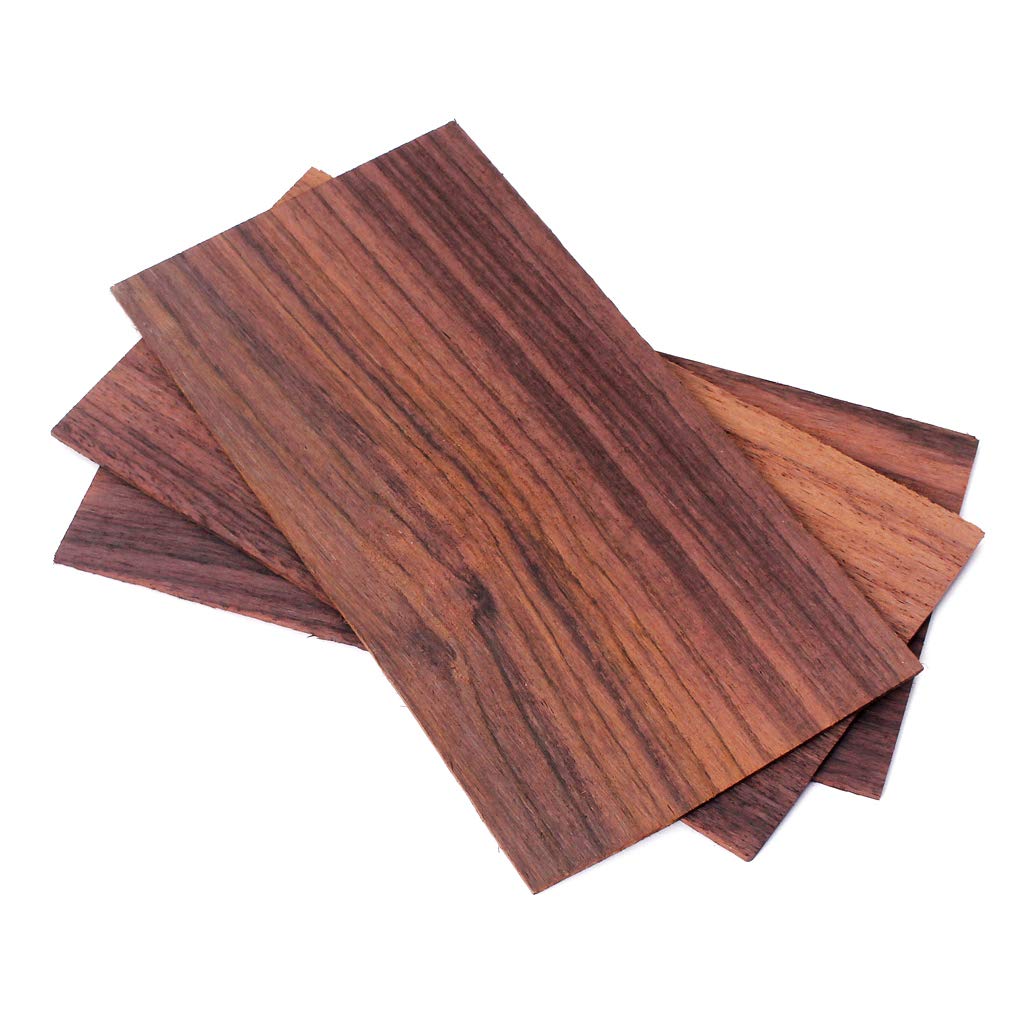 Guitar Wooden Guitar Head Plate Head Veneer Replacement Tool for Guitar Routier Veneer, 3-Piece (Rosewood)