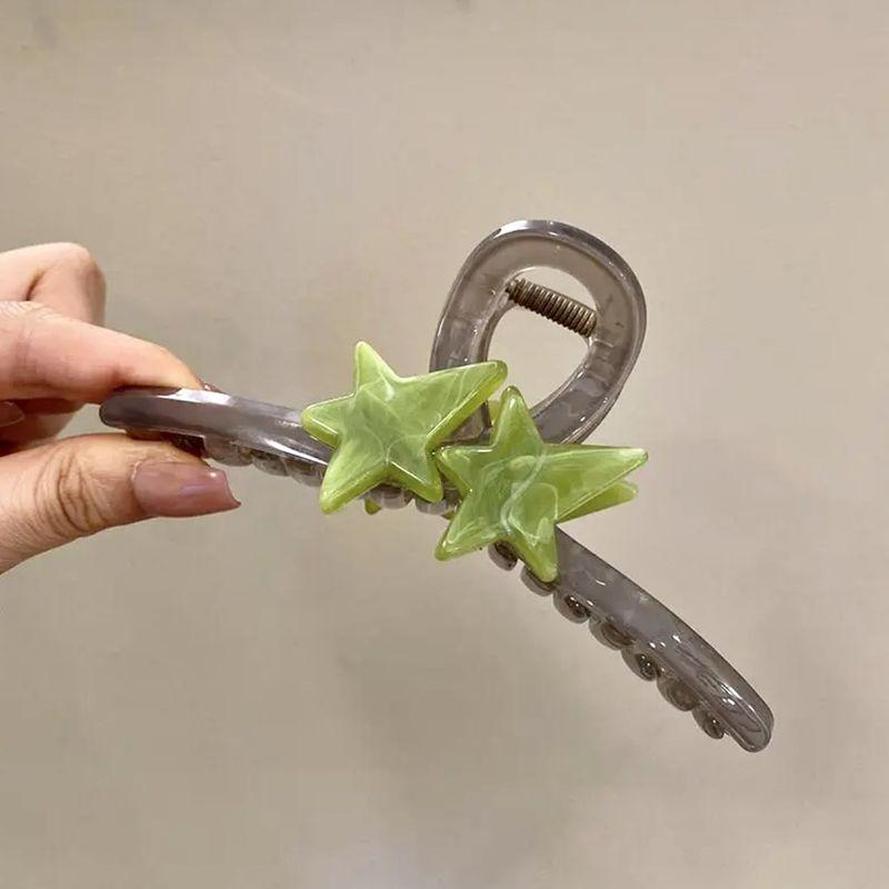 

1 шт. Заколка для волос с милым шармом «Ловец звезд», Заколка-диск для волос на затылок, Заколка-акула, Простые аксессуары для волос