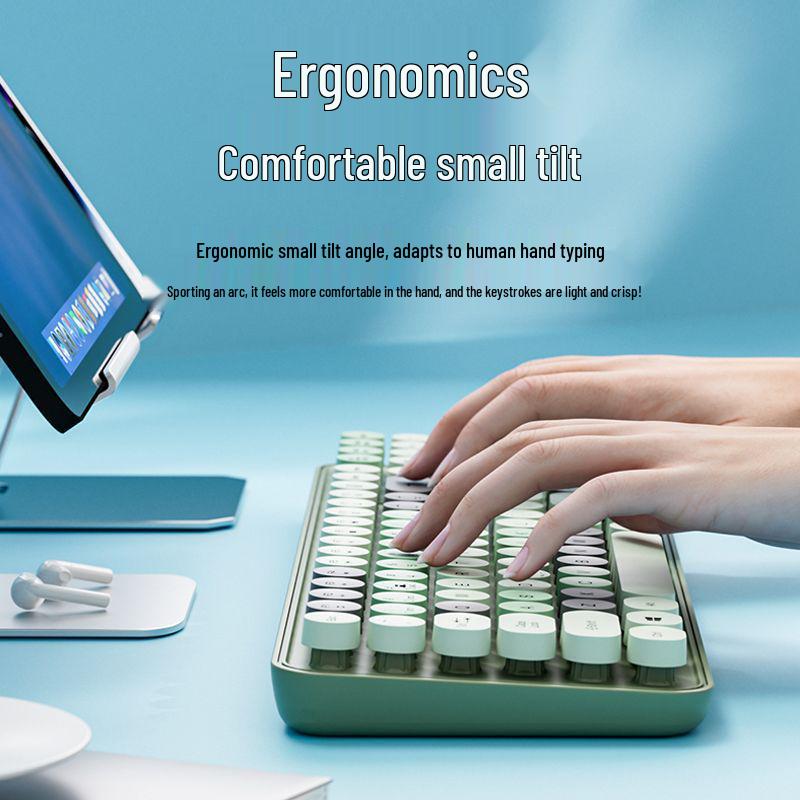 Bluetooth Wireless Keyboard & Mouse: Multi-Device, Rechargeable, Silent, Portable for Computers, Laptops, Tablets, Phones.
