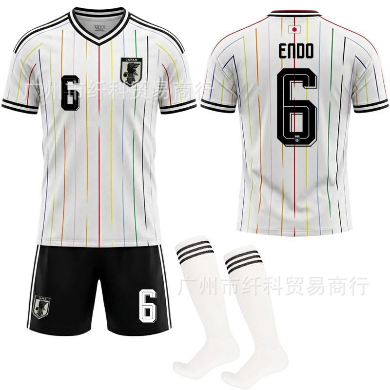 Japan 2024 Away Jersey No. 9 Ueda Kisei No. 20 Kubo Kenhide World Cup National Team Football Shirt Breathable Quick-Dry Adult Soccer Jersey