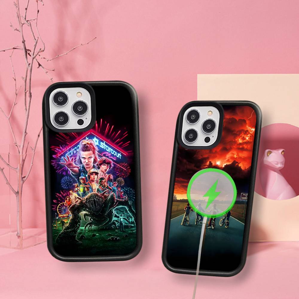 Hot S-Stranger T-Things Magnetic For Magsafe Phone Case For IPhone 17 Air 16 Pro Max 15 14 13 12 11 Protective Cover
