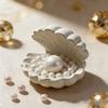 Multi-Functional Seashell Shape Gypsum Mold Scallop Candlestick Plaster Molds  DIY Crafts