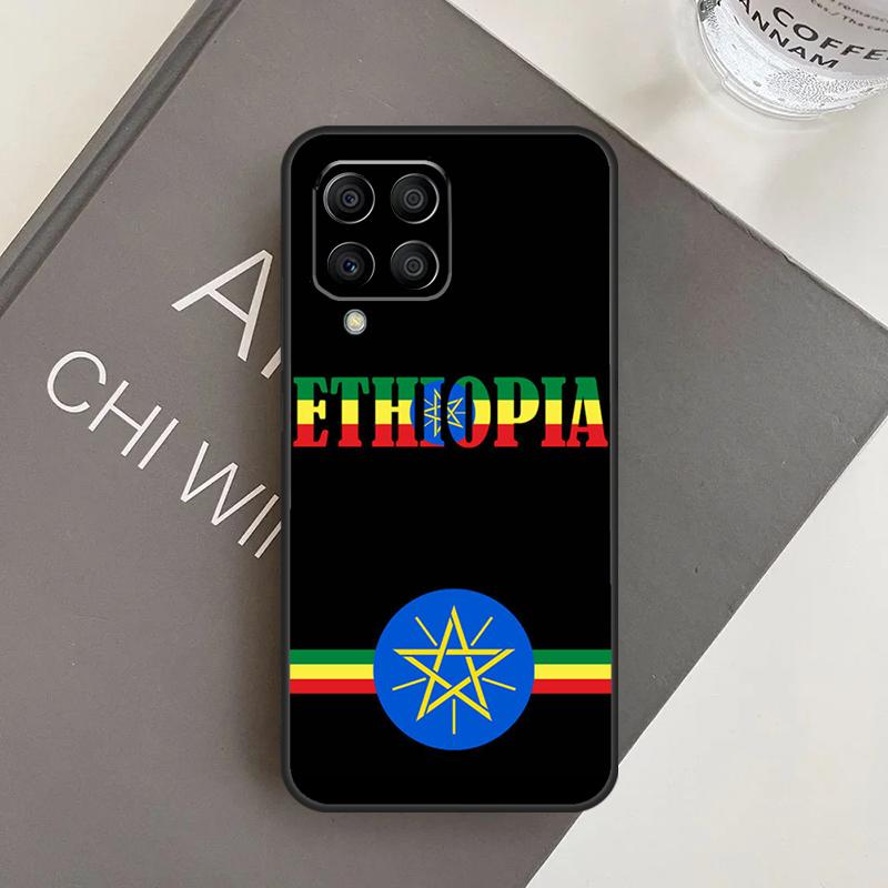Ethiopia Flag Case For Samsung Galaxy M15 M35 M55 M56 M36 M16 M06 M31 M13 M33 M53 M12 M32 M52 M14 M34 M54