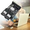 20KM Long Ranges Reverse POE Fiber To Ethernet Converter Supporting 4 Port and PCBA for Networking Stability