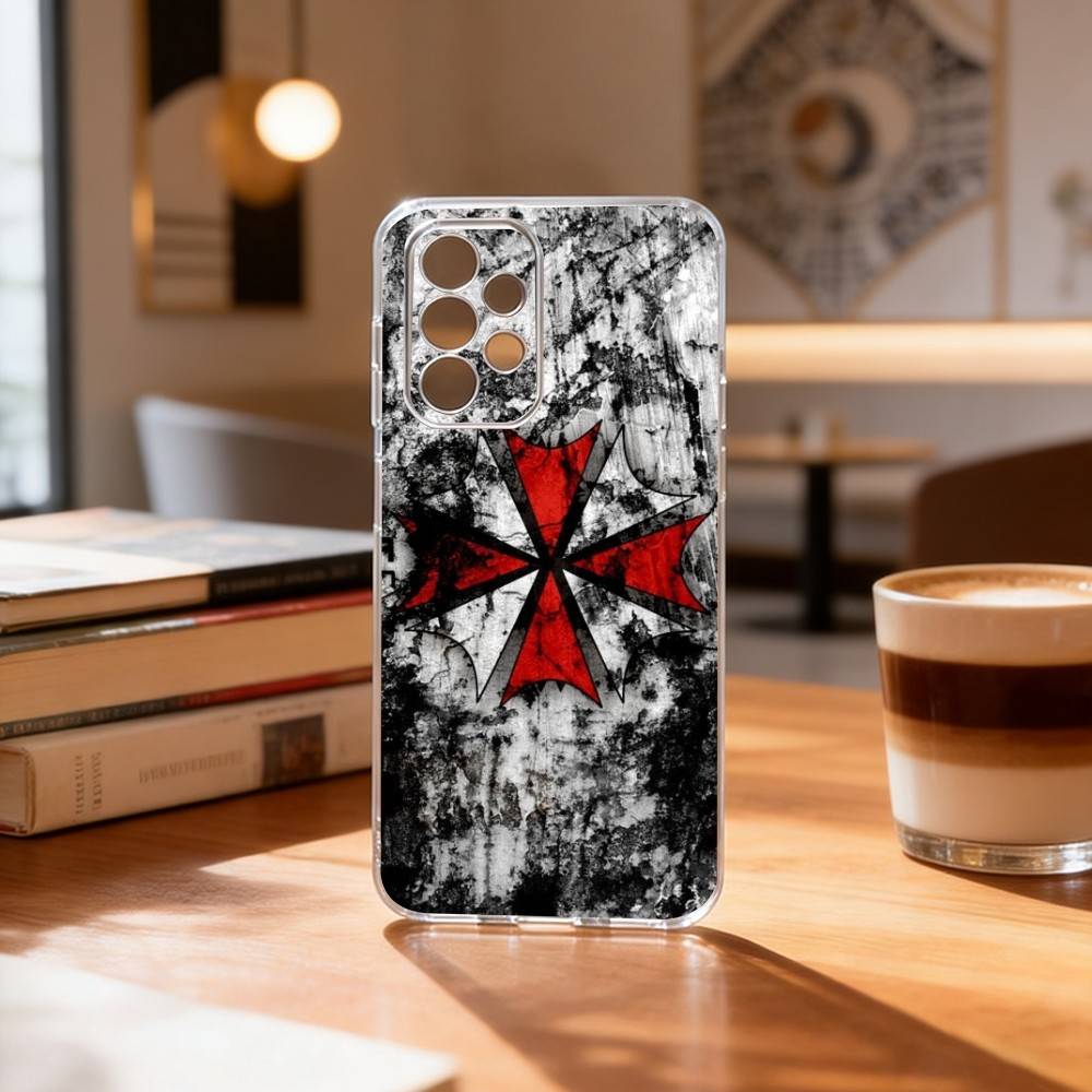 

Resident Evil GAME Phone Case For Samsung S25,S24,S21,S22,S23,S30,Ultra,S20,Plus,Fe Transparent Cover Samsung S225G