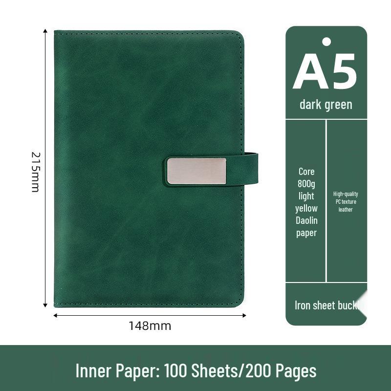 Custom A5 Notebook with Logo - Corporate Meeting Diary & Gift Box Set
