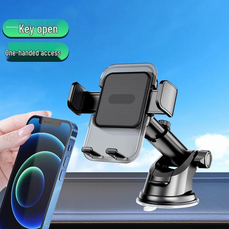 Retractable Suction Cup Car Dashboard Phone Holder