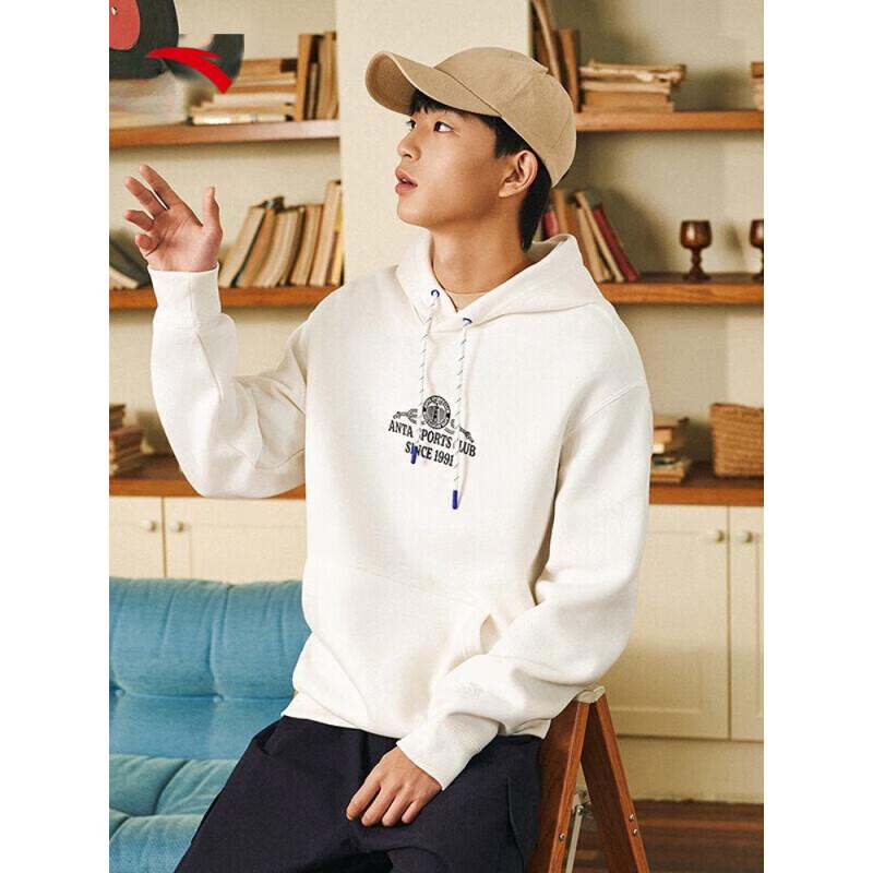 

Anta Men s Retro Sport Hooded Sweatshirt 2XL