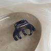 Korean Simple Small Size Octopus Grip Acetate Shark Clip Half-Scratch High-Grade Ponytail Hair Claw Hair Accessories