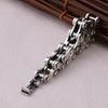 100% S925 Silver Bracelet 10MM Bicycle Punk S925 Silver Jewelry Never Fade Carry Men Women Jewelry Gifts