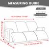 1 /3 Seater Water Repellent Polar Fleece Recliner Sofa Cover Elastic Relax Armchair Cover Stretch Lazy Boy Reclining Chair Cover