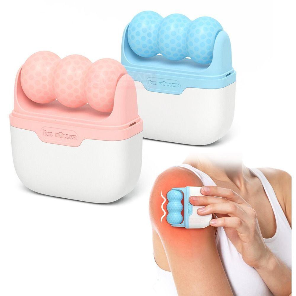 Reusable Ice Roller for Face Double Head Facial Massager Beauty Skin Lifting Tool Eye Relieve