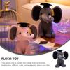 Cute Elephant Plush Toy With Graduation Hat Perfect Graduation Gift