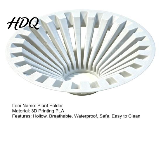 Plastic Hydroponic Planting Fixture 3D Printed Floating Aquarium Plant Holder Water Planter Basket Aquatic Rooting Box Pot Fish Tank Aquascape